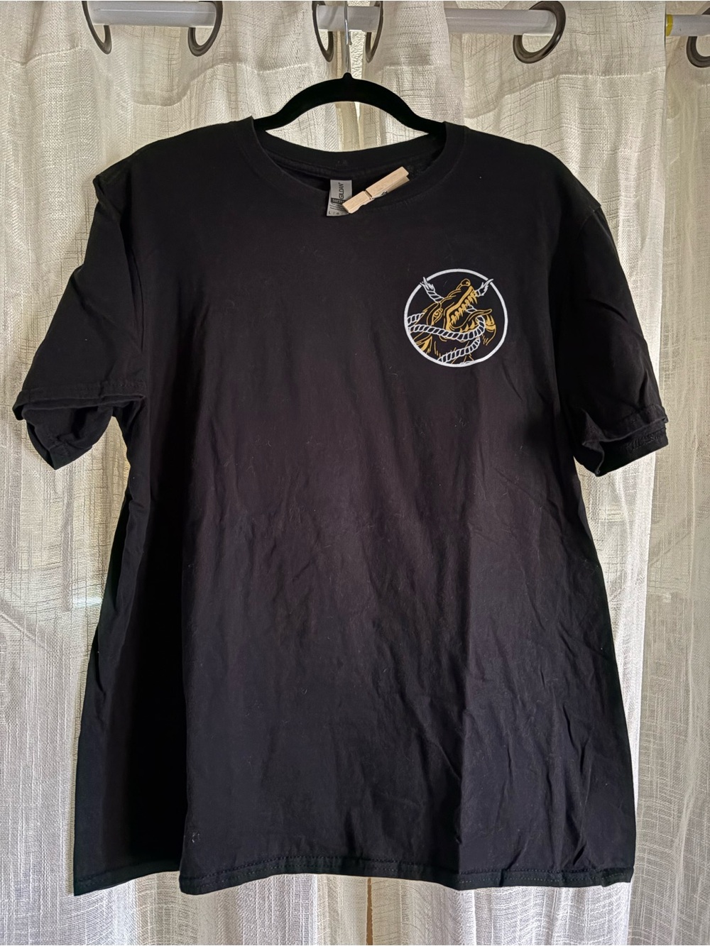 Hollow Front T-Shirt Size Large